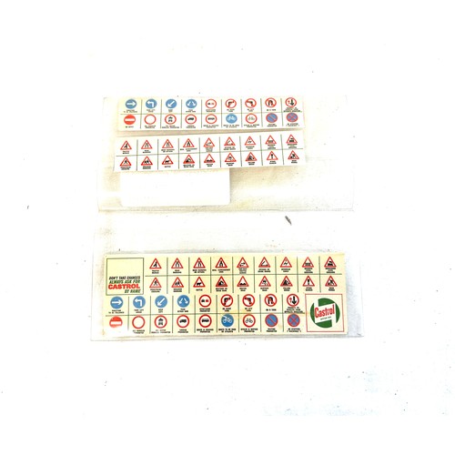 509 - 1960s Castrol transfer stickers