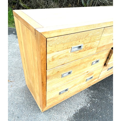 561 - Napoleon bedroom 3 drawer over 4 drawer chest measures approx 30 inches tall by 57 inches wide and 1... 