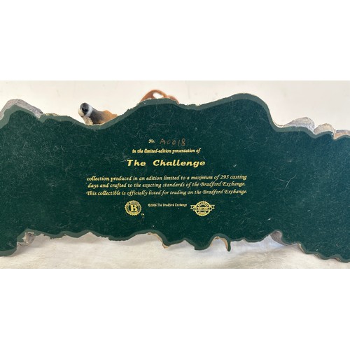 19 - The Challenge Stag figure from the Bradford Exchange