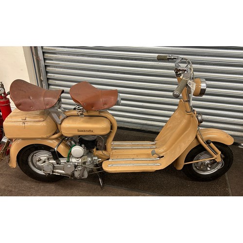 99B - 1951 Lambretta Model D125 Mk1 Scooter,  Registration No: OXS 409, Frame No: 96354, Engine No: 10957.... 