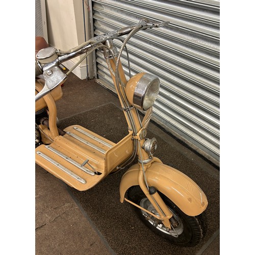 99B - 1951 Lambretta Model D125 Mk1 Scooter,  Registration No: OXS 409, Frame No: 96354, Engine No: 10957.... 