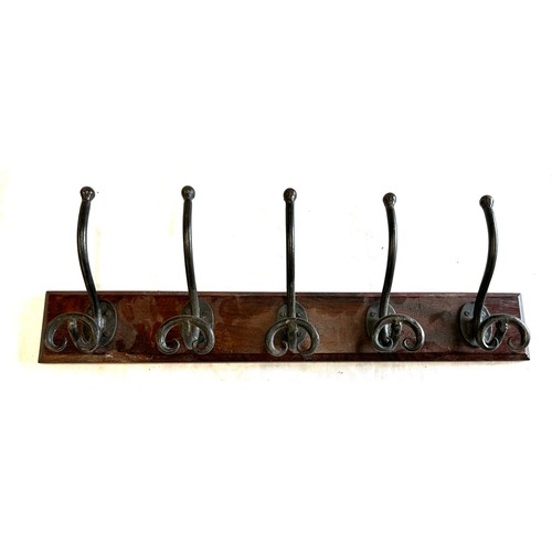 10 - Victorian cloak hanger, approximate length 23 inches