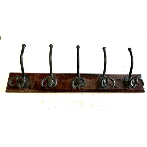 10 - Victorian cloak hanger, approximate length 23 inches