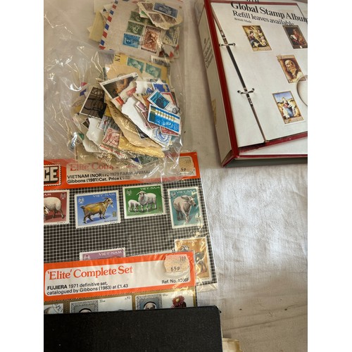 158 - Selection of assorted stamps including mint pieces