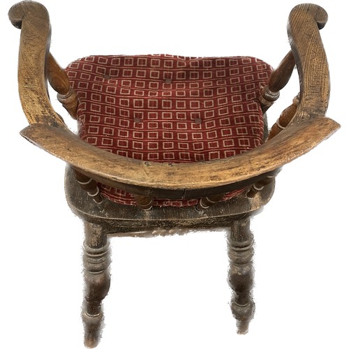 343 - Vintage smokers bow chair