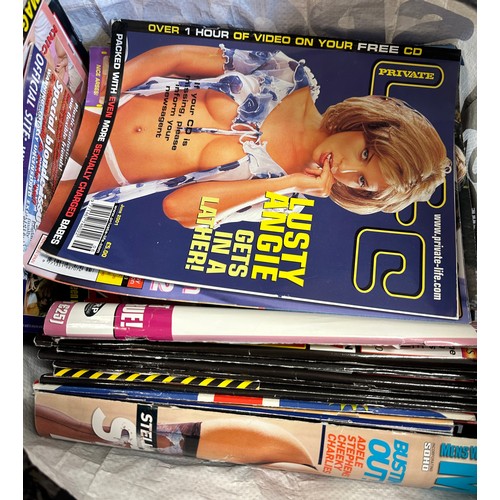 298 - Large selection of Adult magazines