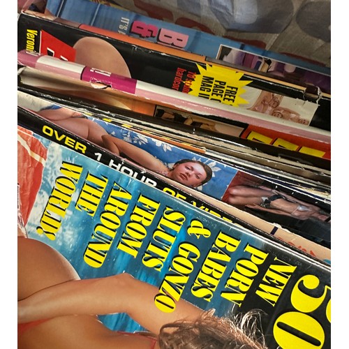 298 - Large selection of Adult magazines