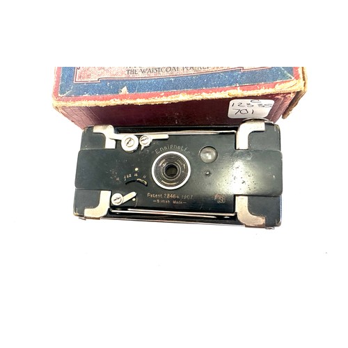 487 - Original cased the Ensignette daylight loading camera, untested