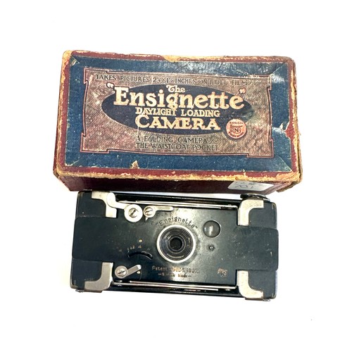 487 - Original cased the Ensignette daylight loading camera, untested