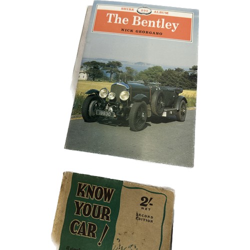 270 - Selection of motoring and motor racing books to include Bentley Heritage, American Cars in Pre War E... 