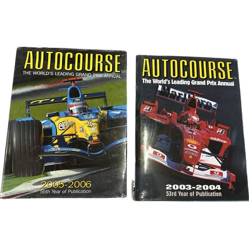 305 - Selection of motoring and motor racing books to include 8 Auto course books, Maserati- Sports, racin... 