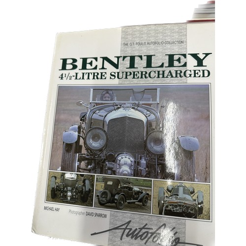 307 - Selection of motoring and motor racing books to include Ferrari- The Early Spyders, The Mighty Merce... 