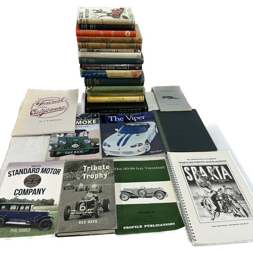 283 - Selection of motoring and motor racing books to include Those Elegant Rolls-Royce, Vintage and Thoro... 