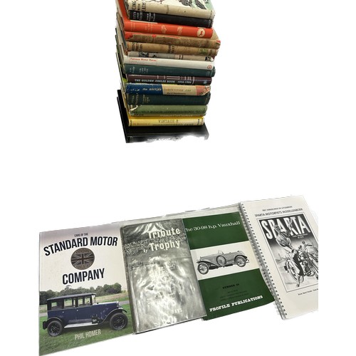 283 - Selection of motoring and motor racing books to include Those Elegant Rolls-Royce, Vintage and Thoro... 