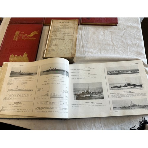 333 - Antiquarian books plus 1943- 44 janes fighting ships