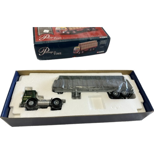 130 - Corgi Kings Of The Road CC10301 Willmotts Transport LImited sheeted trailor in original box, Corgi P... 