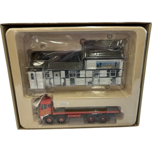 122 - Boxed Corgi Cafe connection cc11501 AEC MKV mammoth major platform Lorry