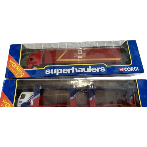 63 - Selection of 3 boxed Corgi super haulers includes 65803, 59570, ty86608