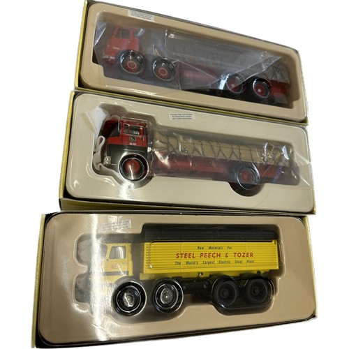 33 - Three boxed Corgi British road services models includes Guy warrior 28901, AEC MKV 8 wheel platform ... 