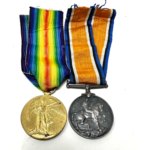 117 - ww1 medal pair to 30512 pte w mathie norfolk reg