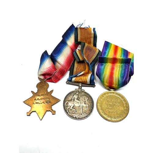 110 - ww1 trio medals to sa1230 j.g.frost 2.hd r.n.r