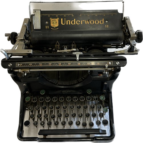 247 - Antique typewriter by Underwood