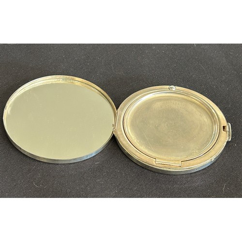 451 - Dorel Sterling silver powder compact