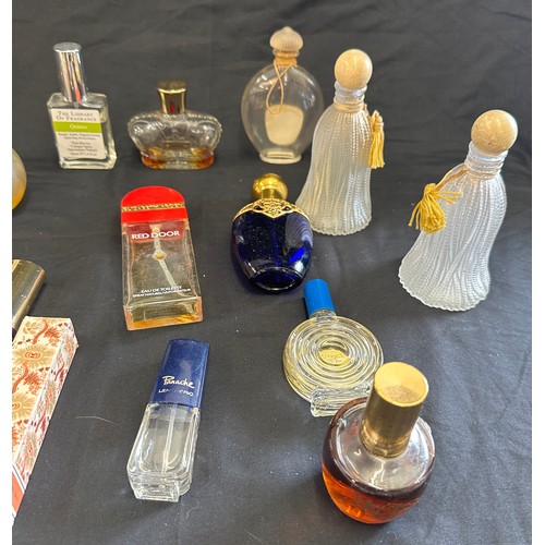 148 - Vintage perfume bottles includes coty, guertain, givenchy, etc