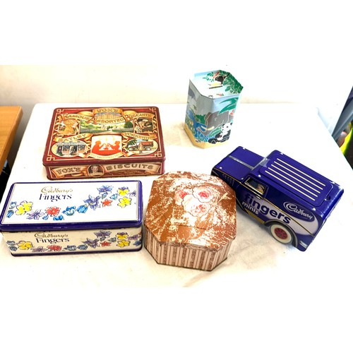 349 - Large selection of vintage and later advertising tins