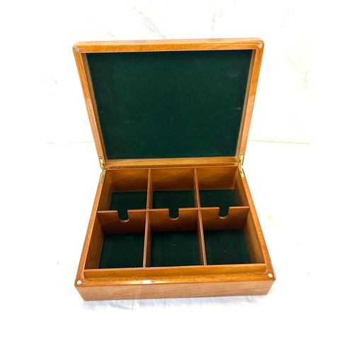 137 - Harrods jewellery box 10 inches wide