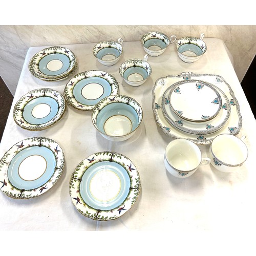 291 - Art deco aynsley and Paragon part tea sets