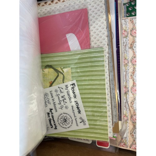 228 - Selection of craft items to include stickers, ribbon etc