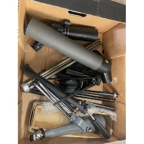 200 - Selection of assorted telescopes includes Helios etc