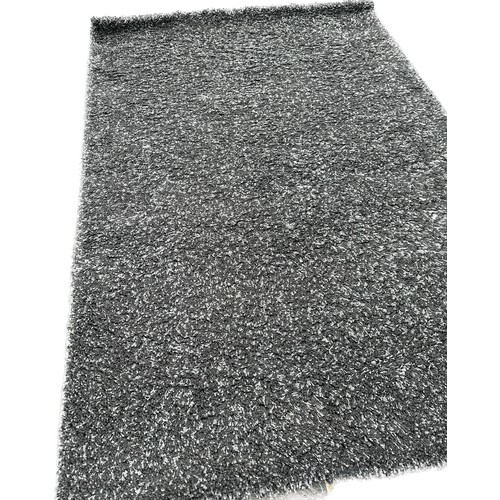 342 - Dunelm charcoal slumber rug, approximate measurements: 160 x 230cm