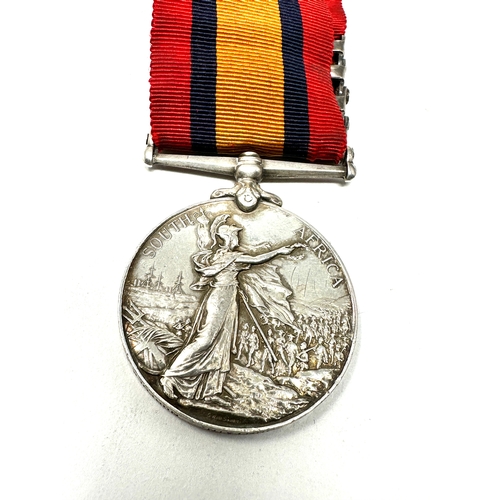 69 - Boer war Q.S.A Medal rare regimanet  to 1993 bomb .s fountain .norfolk artillery militia