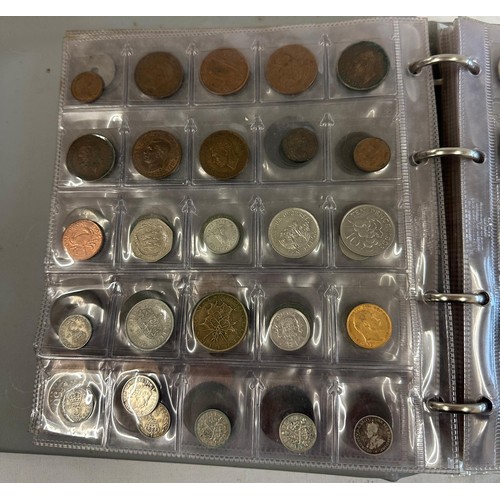60 - Selection of vintage and later coins to include British and foreign currency