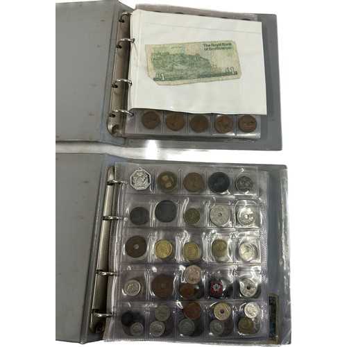 60 - Selection of vintage and later coins to include British and foreign currency