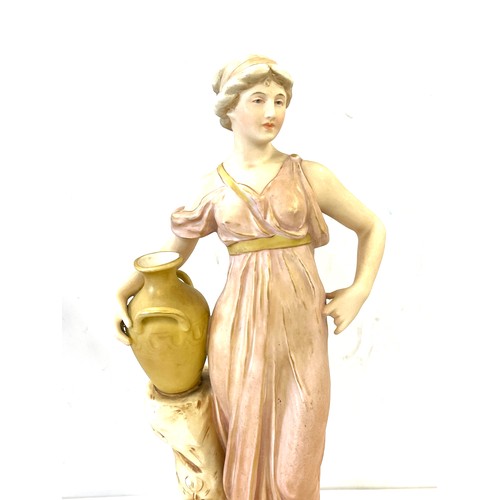 103 - Royal Dux water carrier figures, approximate height 14 inches