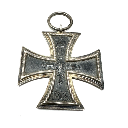 81 - ww1 german iron cross 2nd class maker stamp on ring