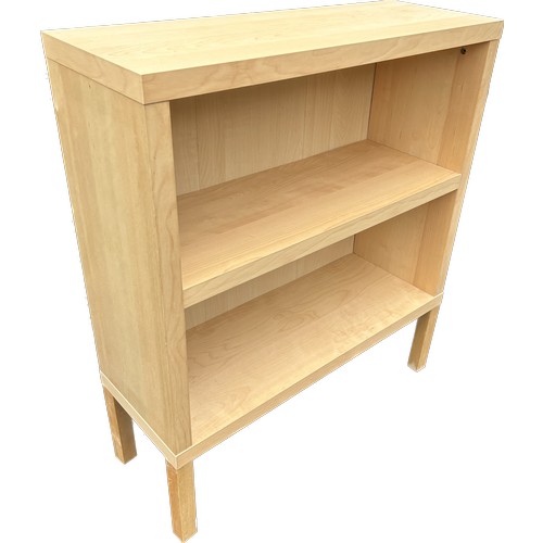 403 - Ikea 2 Shelf bookcase measures approximately 40.5 inches tall 36 inches wide 13 inches depth