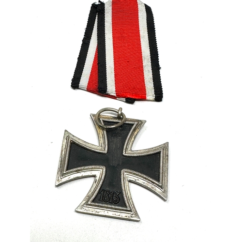 82 - ww2 german iron cross 2nd class ring stamp No 20