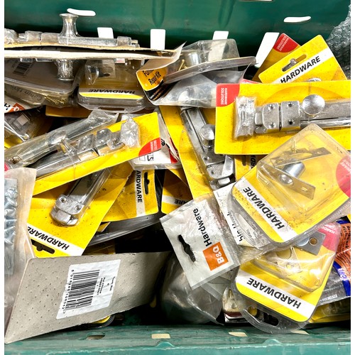 255 - Selection of new in packaging locks, bolts and handles