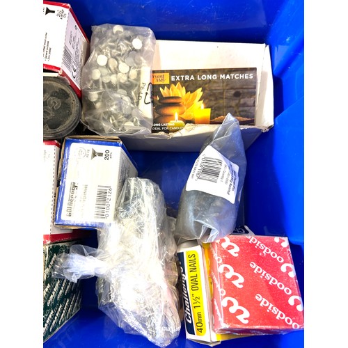 227 - Selection of fixings to include nails, screws etc