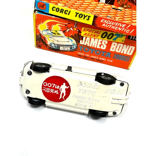 Corgi 336 James Bond 007 Toyota 2000GT in Original Box
