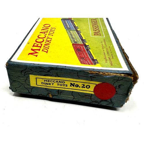 529 - original Boxed Dinky 20 pre war passenger train