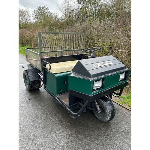 99A - 3 Wheel off road Cushman pick up truck, in running order