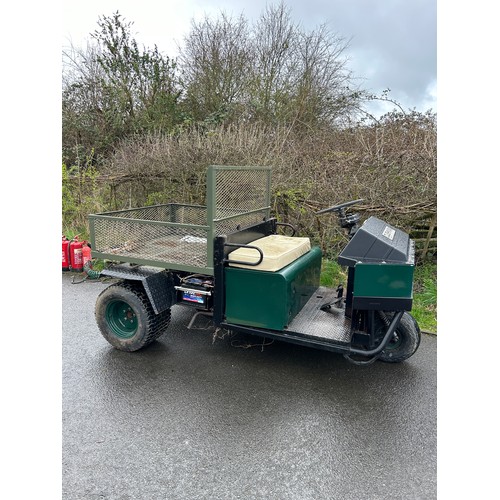 99A - 3 Wheel off road Cushman pick up truck, in running order