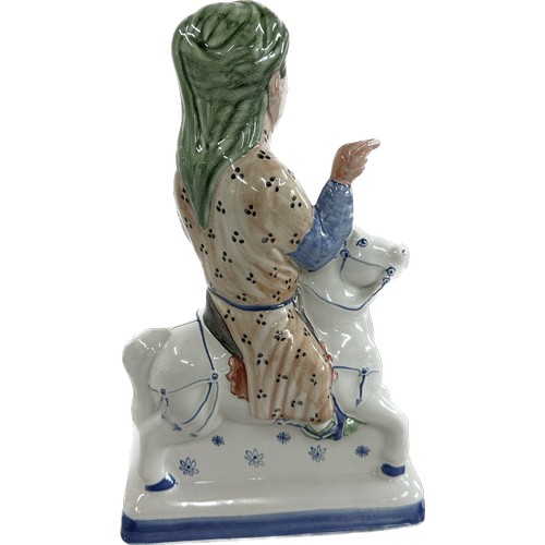38 - Rye pottery Canterbury tales figure, approximate measurement 13 inches