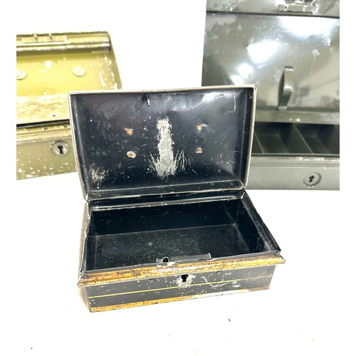 29 - Selection of 3 vintage cash boxes