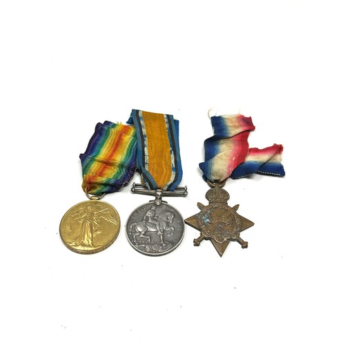 57 - ww1 trio medals to 3-3426 l.cpl -pte w.copper essex reg